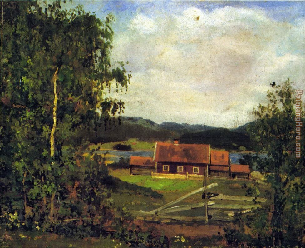 Landscape_ Maridalen by Oslo